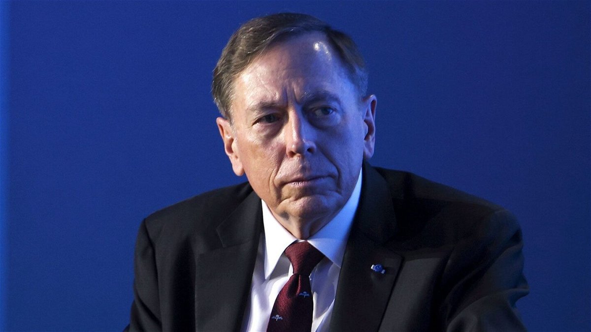 <i>Michal Dyjuk/AP/FILE</i><br/>Former director of the CIA Gen. David Petraeus participates in a panel discussion at the Warsaw Security Forum in Warsaw
