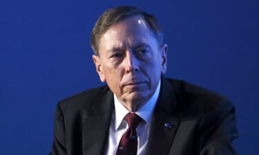 Former director of the CIA Gen. David Petraeus participates in a panel discussion at the Warsaw Security Forum in Warsaw