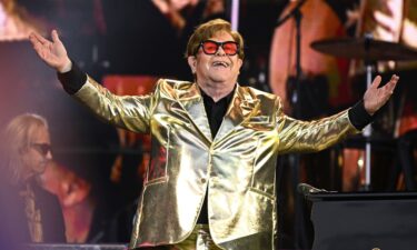 Elton John seen here on June 25