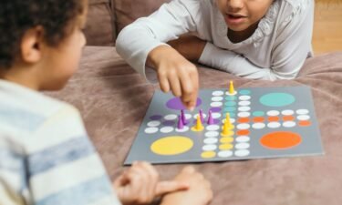 Playing games that rely on counting and addition can help young kids build math skills