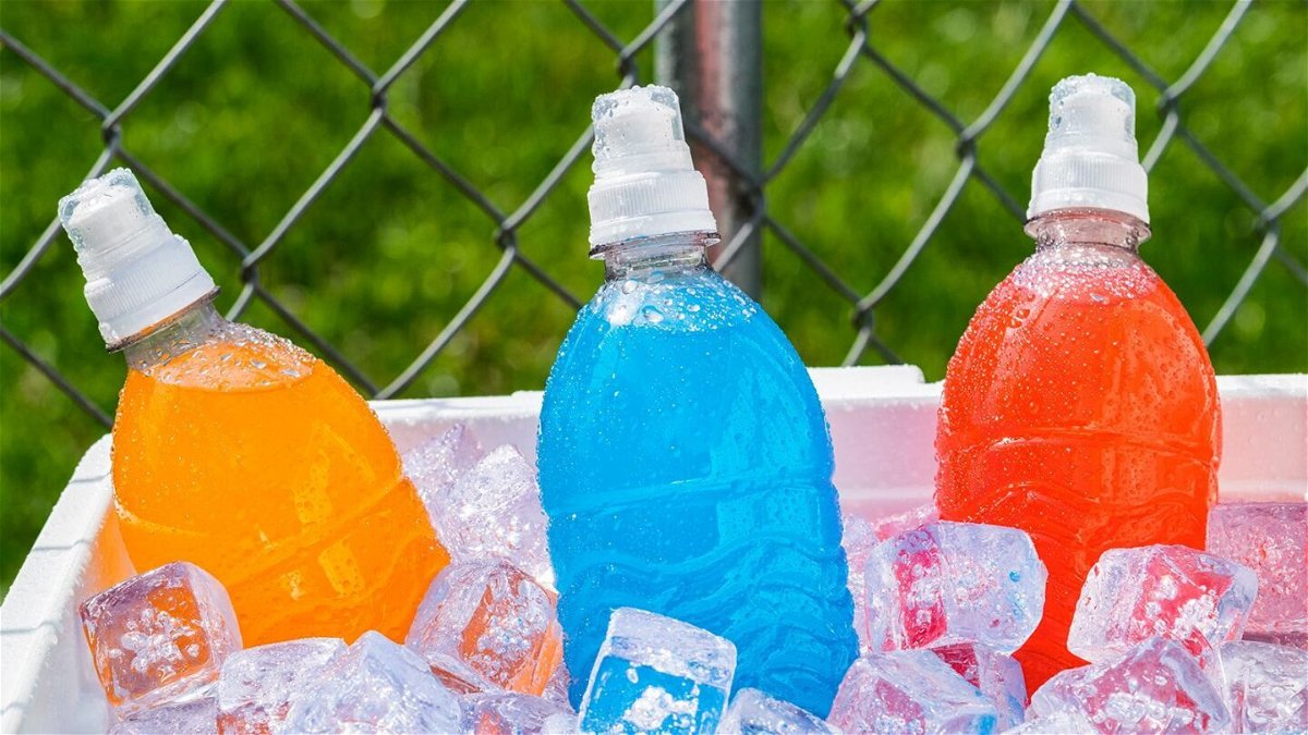 <i>cmannphoto/iStockphoto/Getty Images</i><br/>The main purpose of sports drinks is to restore water and electrolytes lost during exercise and sweating.