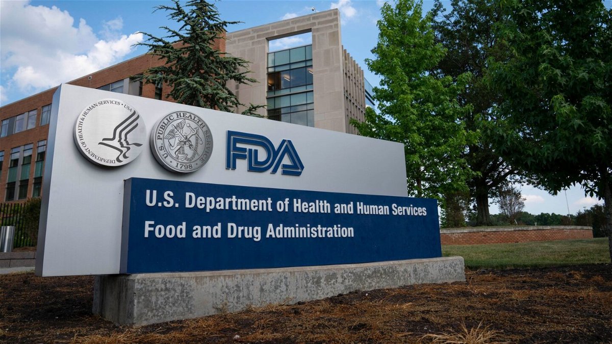 <i>Sarah Silbiger/Getty Images</i><br/>A sign for the Food And Drug Administration is seen outside of the headquarters on July 20