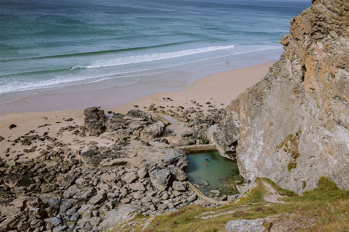 <i>Paul Healey</i><br/>The Porthtowan Rock Pool in Cornwall