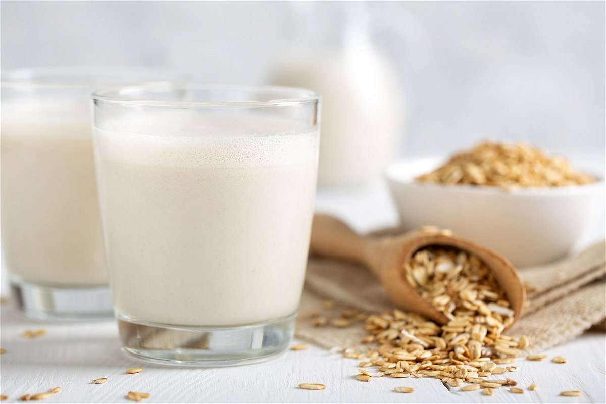 <i>YelenaYemchuk/iStockphoto/Getty Images</i><br/>Check the labels on plant-based milks for added sugars and calcium and vitamin D supplementation