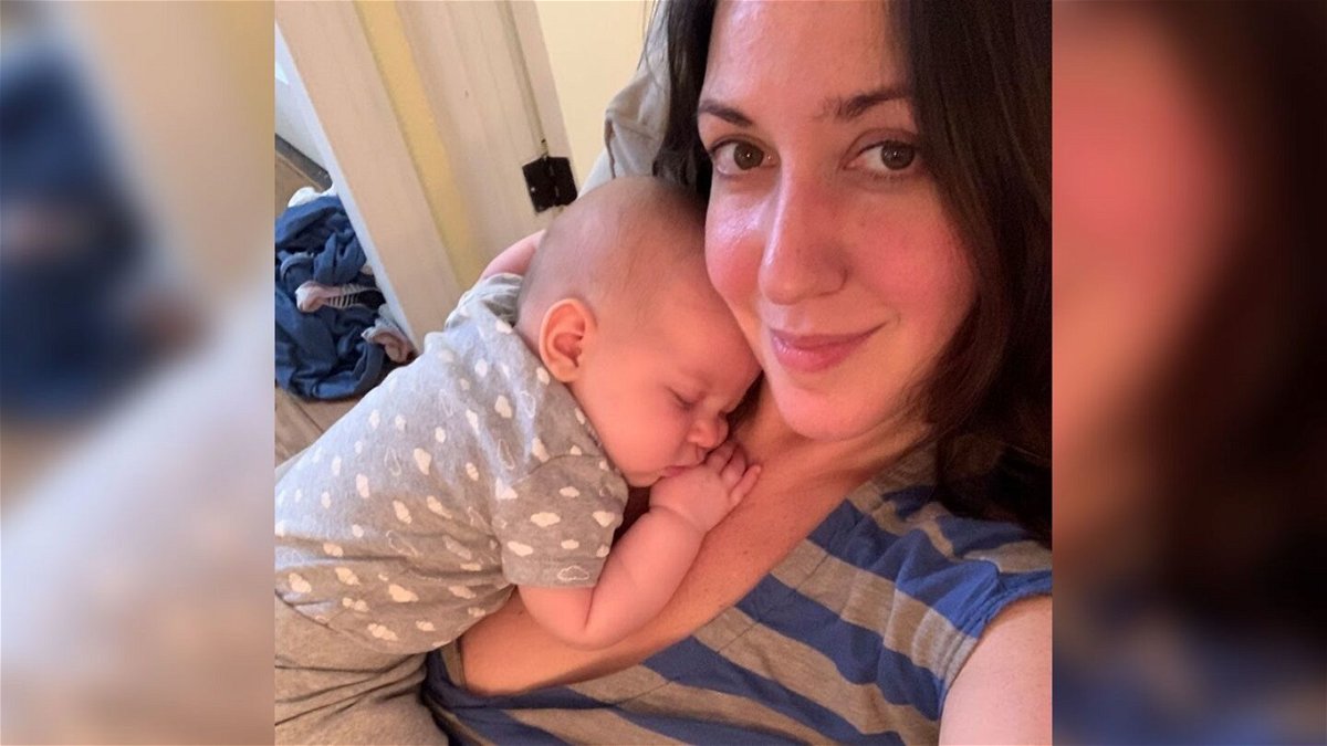 <i>Courtesy Sahar McMahon</i><br/>Sahar McMahon says that she experienced symptoms of postpartum depression after giving birth to her second daughter.
