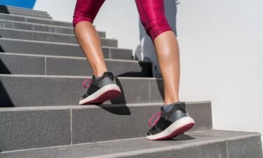 Adding in a short workout such as climbing stairs is a good way to get in your daily exercise.
