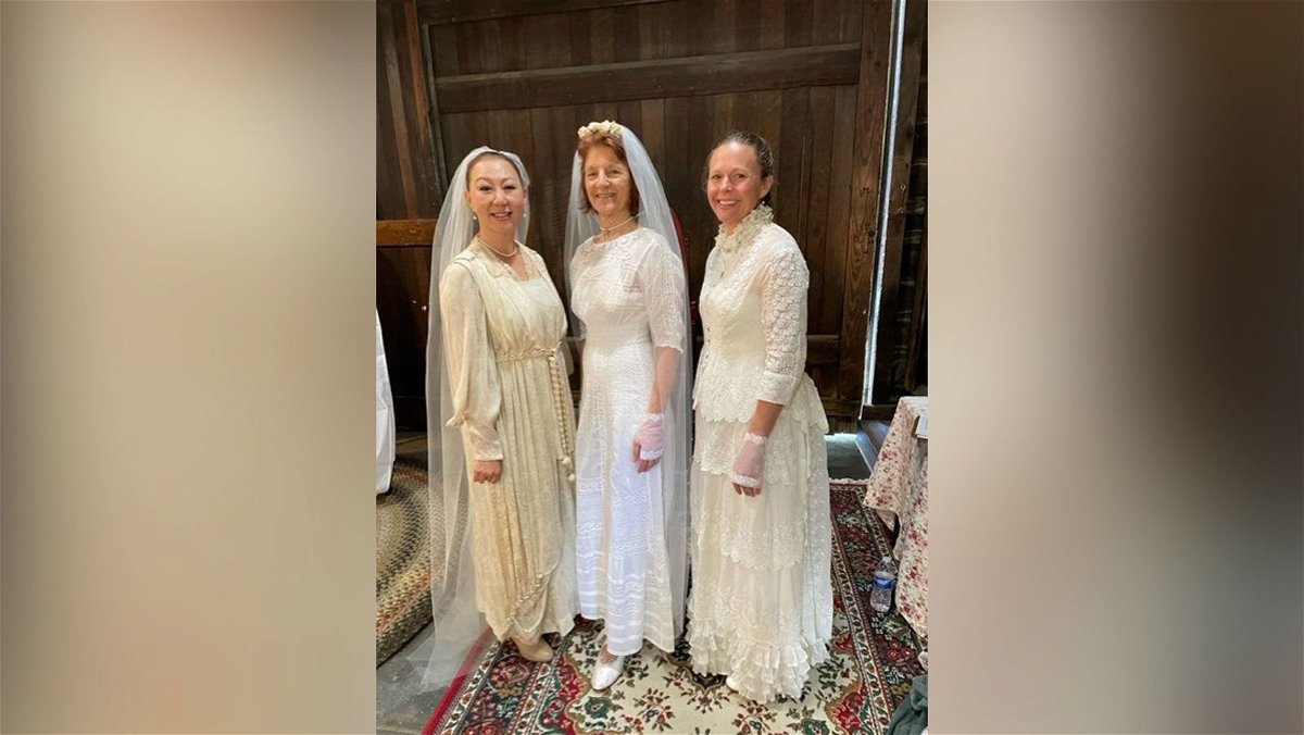 A wedding dress restorer brings new life to more than 150 years of history  - KTVZ