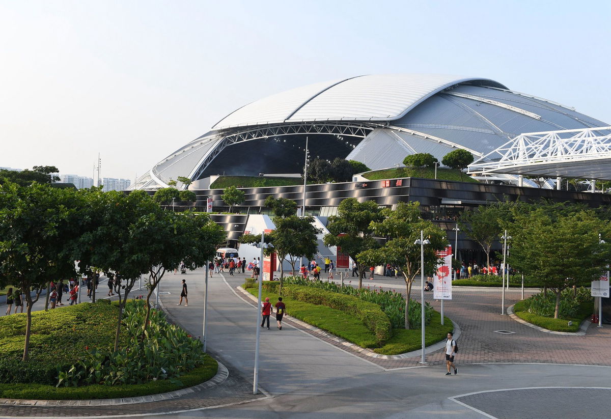 <i>Stuart MacFarlane/Arsenal FC/Getty Images</i><br/>Singapore's National Stadium is pictured.