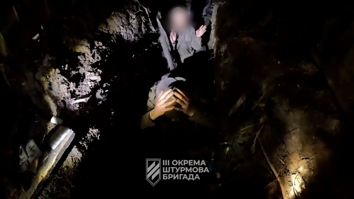 <i>Ukranian Third Assault Brigade</i><br/>In a screengrab from video shot and provided by the Ukranian Third Assault Brigade