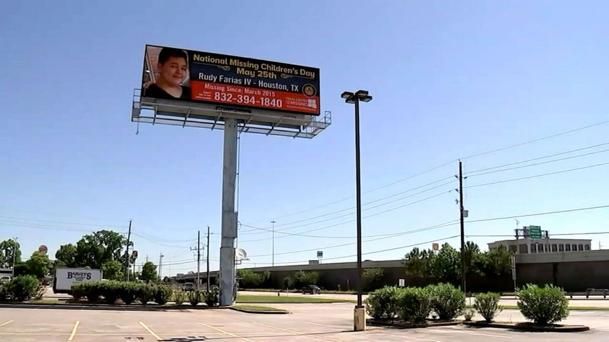 <i>KTRK</i><br/>A billboard put up in the search for Rudy Farias is seen in this file photo.