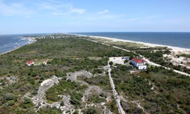 A view from Fire Island Lighthouse on Fire Island National Seashore