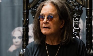 Rock musician Ozzy Osbourne pictured in Long Beach