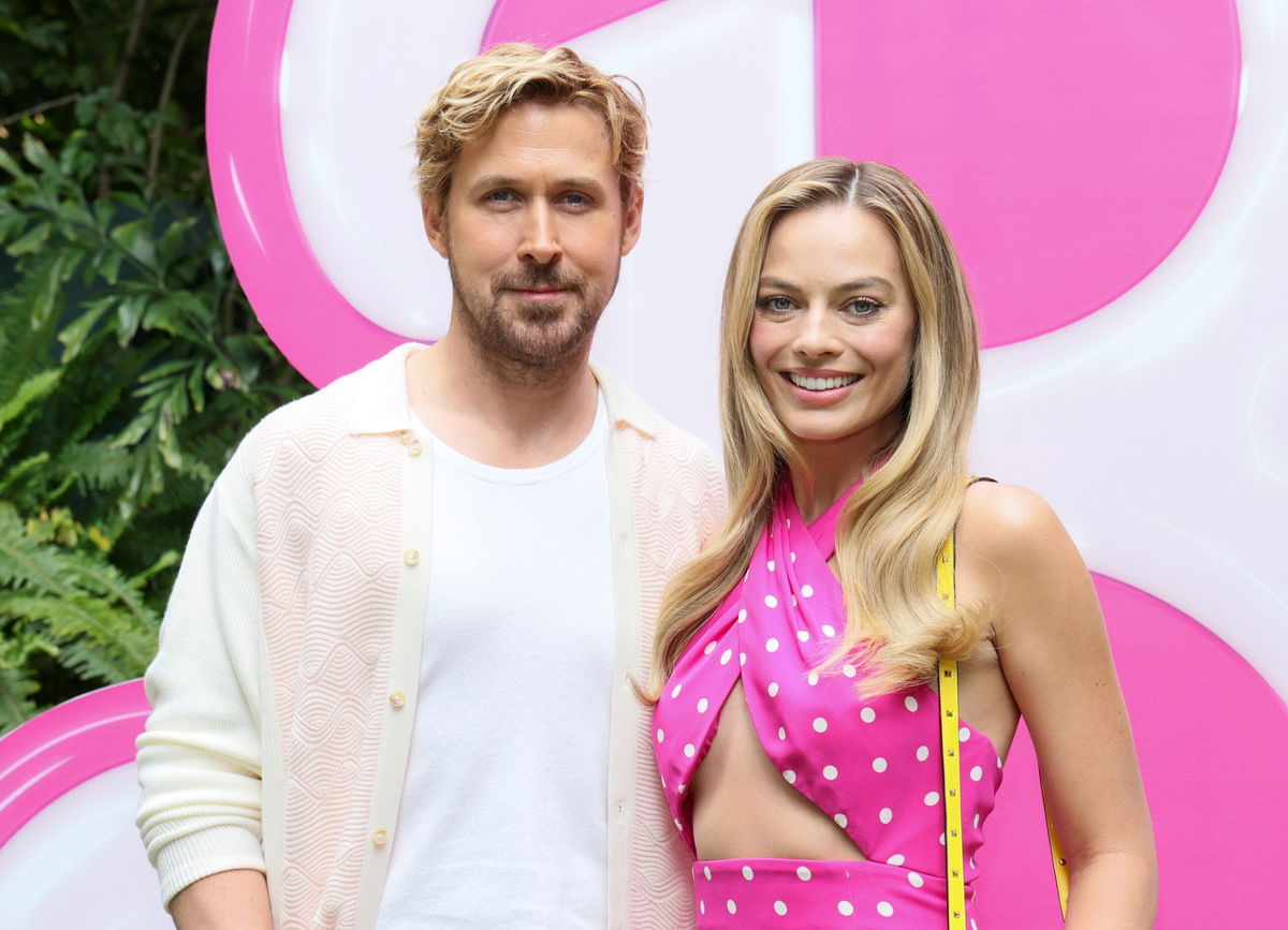 <i>Rodin Eckenroth/FilmMagic/Getty Images</i><br/>Ryan Gosling and Margot Robbie at a Los Angeles press junket for the 