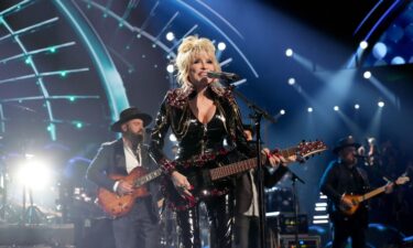 Dolly Parton performs in Los Angeles at the Rock and Roll Hall of Fame induction ceremony in 2022.