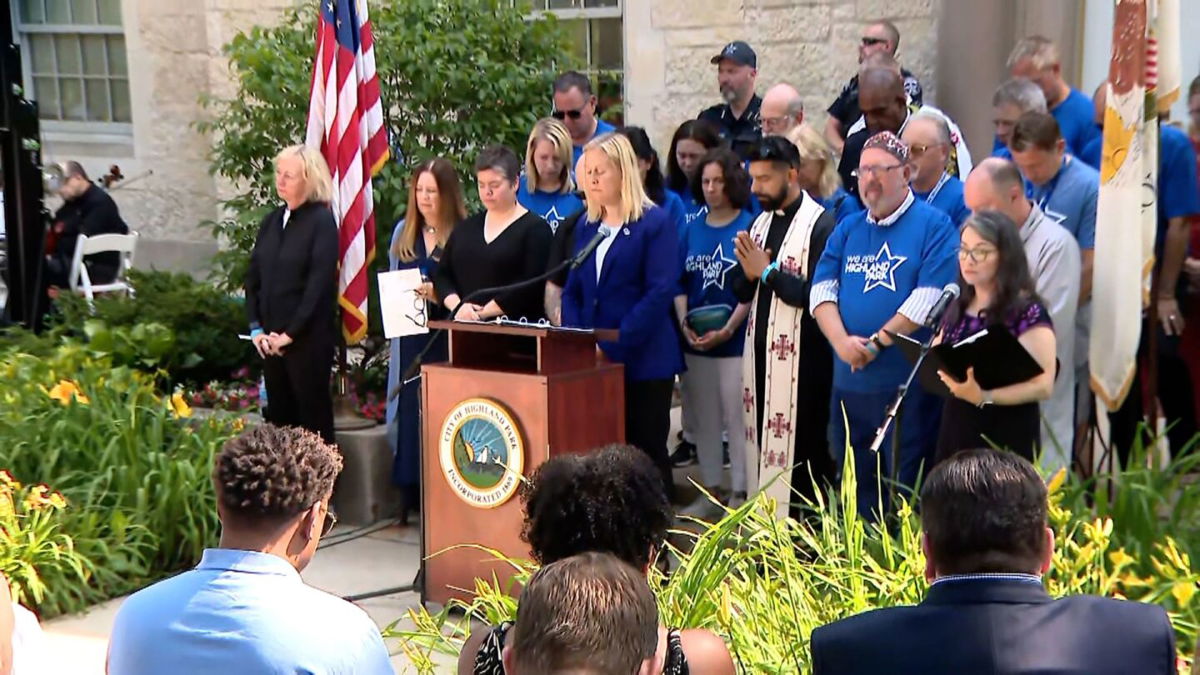 <i>WBBM</i><br/>The Highland Park community in Illinois on Tuesday held a moment of silence to mark the mass shooting that left seven people dead and dozens during the 2022 July 4th parade.