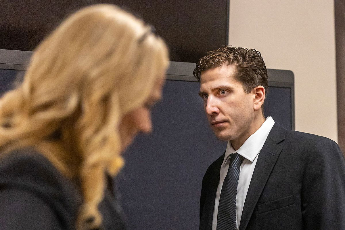 <i>August Frank/AP</i><br/>Bryan Kohberger enters the courtroom during a hearing on June 27 at the Latah County Courthouse in Moscow