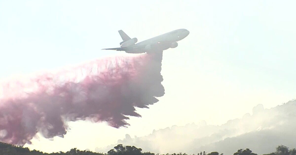 <i>KGTV</i><br/>Evacuation orders remained in effect Friday for many residents in the Potrero area as crews continued to battle a brush fire that erupted Thursday afternoon and destroyed over 400 acres.