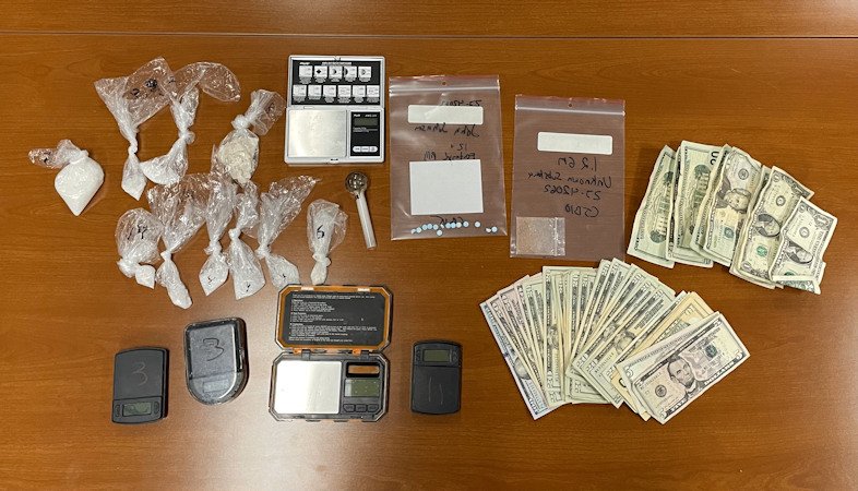 Deschutes County Sheriff's Office displayed drugs, crash seized in raid on Fla. woman's motel room