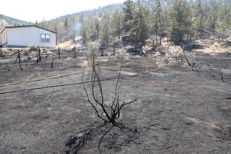 Brush fire stopped at an acre in SW Prineville was traced to burn barrel too close to combustibles, officials say