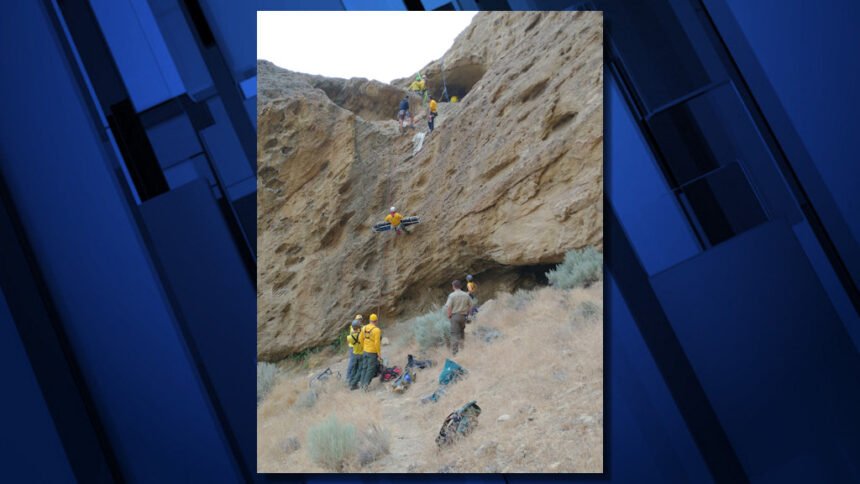 Smith Rock fallen climber rescue DCSO SAR 87