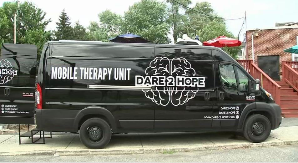 <i></i><br/>A Philadelphia therapist is taking to the road for a mental health mission. Sarah Andrew's new Dare 2 Hope mobile therapy unit is going into underserved communities