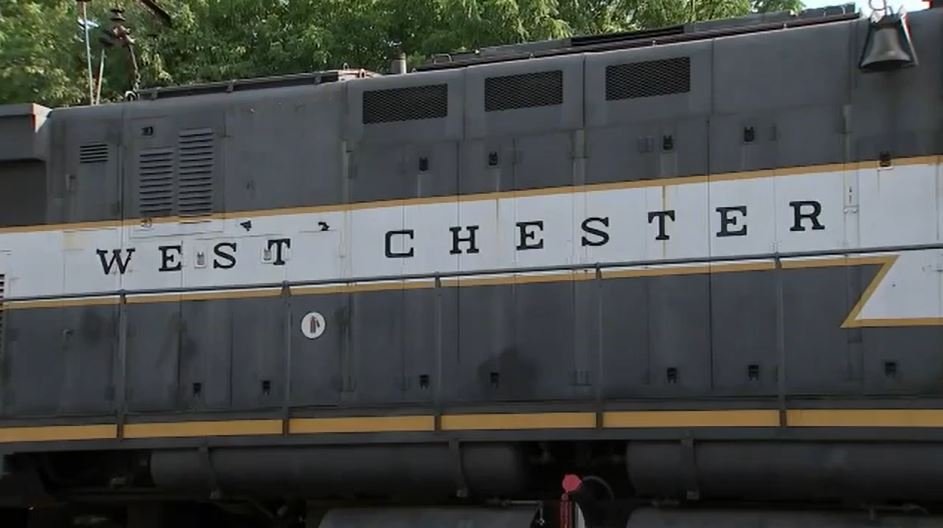 <i></i><br/>Police are looking for the teens who vandalized a West Chester Railroad train