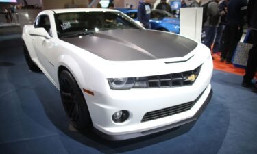 A 2013 Chevrolet Camaro MSRP is seen here at the 2013 Canadian International Auto Show in Toronto