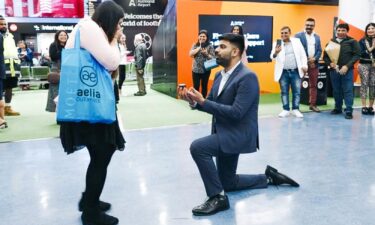 Vash Chhabra proposed to his girlfriend Riiya Shukla in arrivals at Auckland Airport.