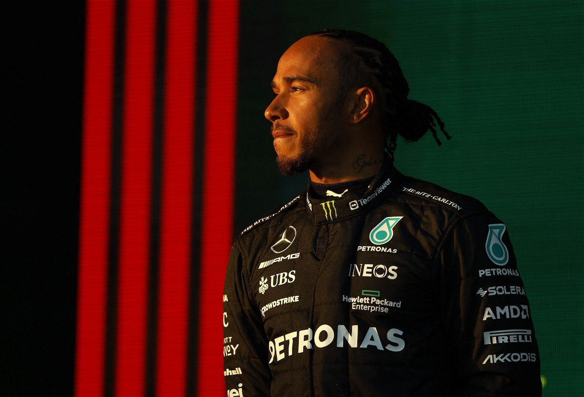<i>Darrian Traynor/Reuters</i><br/>Lewis Hamilton has signed a contract extension with Mercedes.