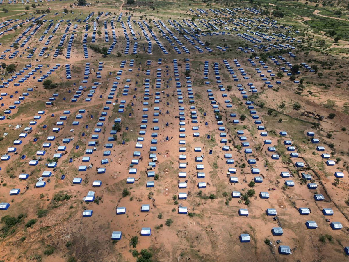 <i>Zohra Bensemra/Reuters</i><br/>Sudanese people travel to a refugee camp in Ourang on the outskirts of Adre
