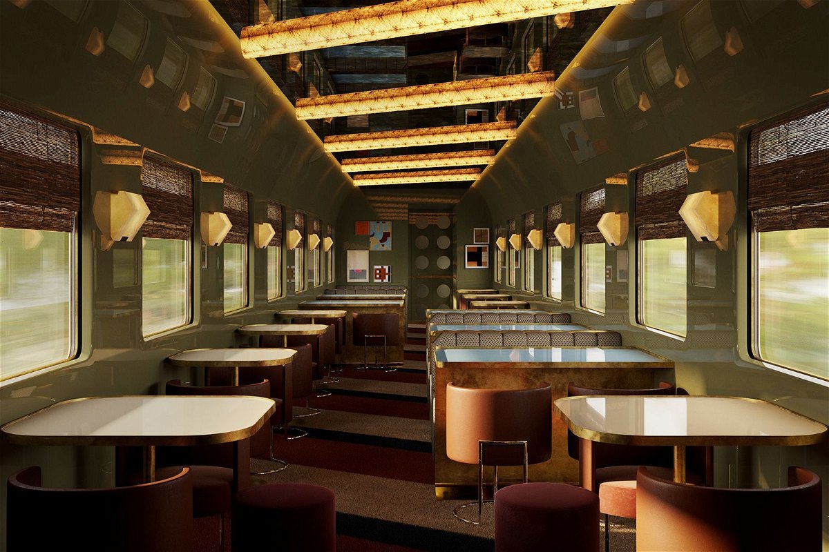 <i>DIMORESTUDIO</i><br/>The luxury Dolce Vita train will debut in 2024.