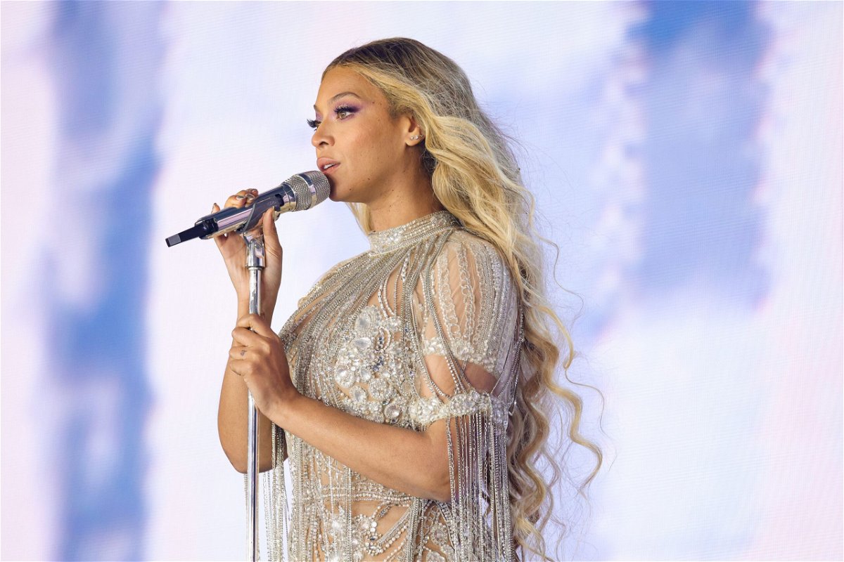 <i>Kevin Mazur/WireImage/Getty Images</i><br/>Beyoncé performs onstage in Warsaw