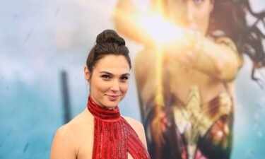 Gal Gadot at the "Wonder Woman" premiere in 2017.