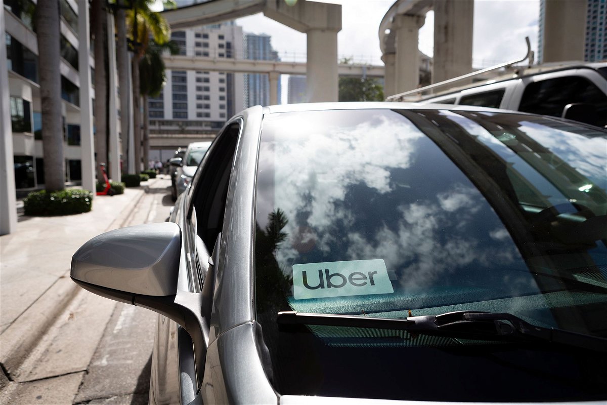 <i>Eva Marie Uzcategui/AFP/Getty Images</i><br/>Uber's revenue is slowing according to its latest quarter.