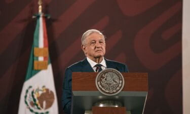 Mexico's President Andres Manuel López Obrador says the floating barrier violates Mexico's "sovereignty and human rights."