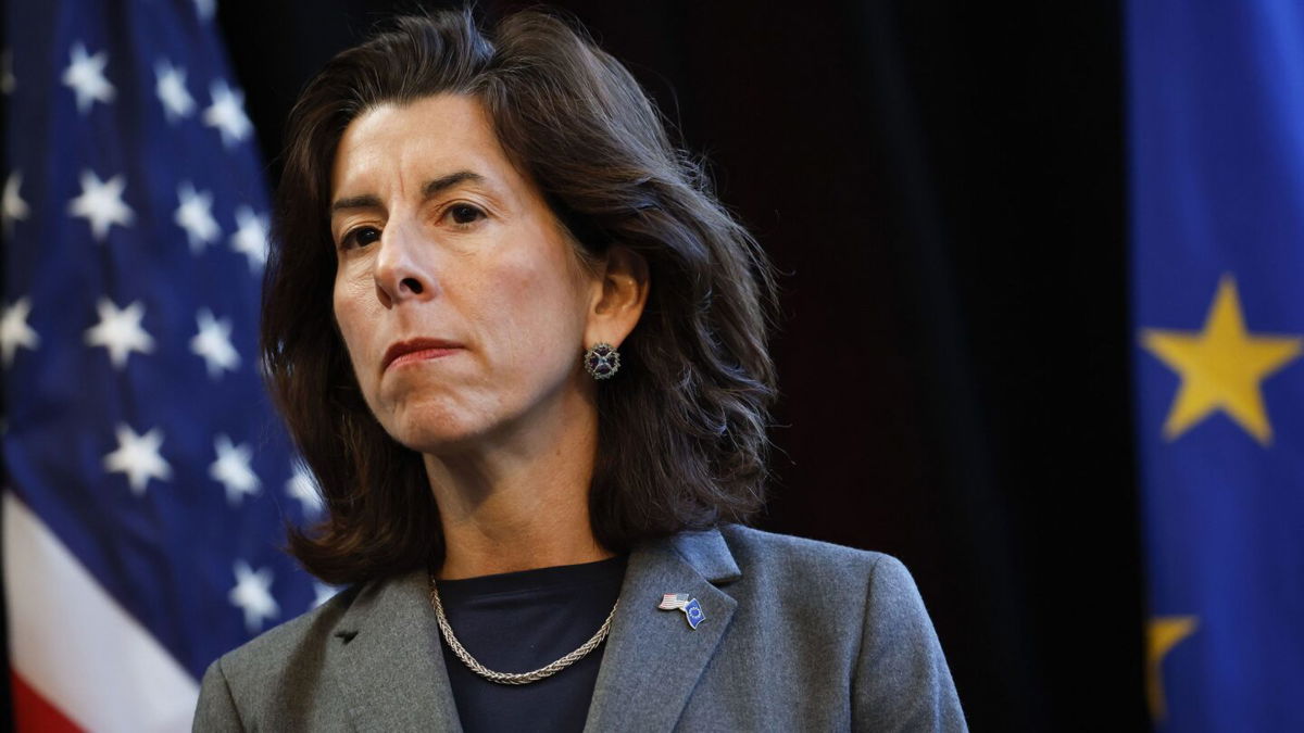 <i>Ting Shen/Bloomberg via Getty Images</i><br/>US Commerce Secretary Gina Raimondo will visit China next week.