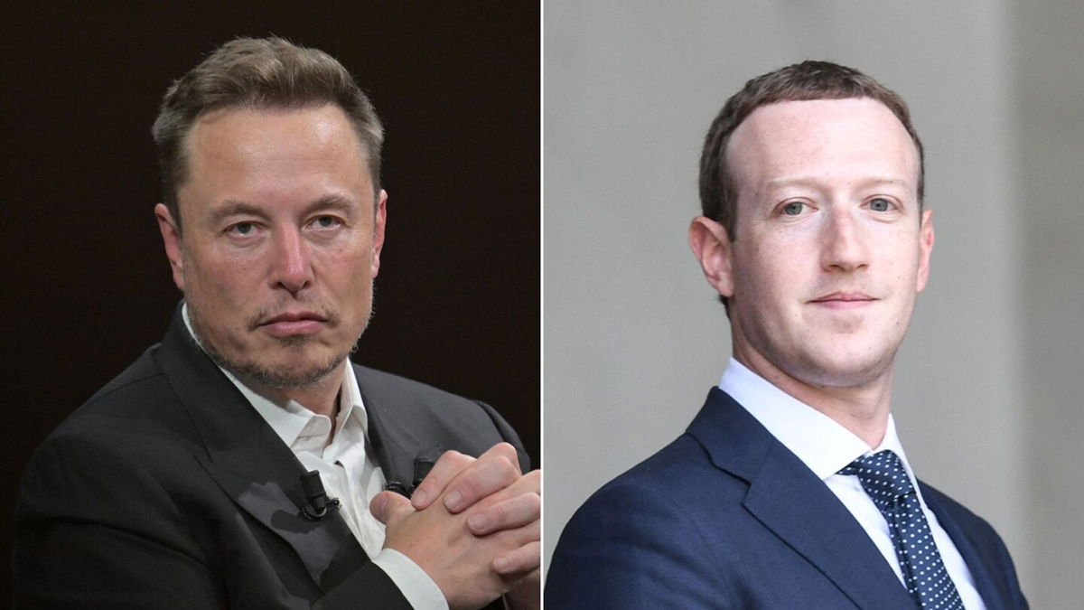 <i>Alain Jocard/AFP/Getty Images</i><br/>The possible showdown between Elon Musk and Mark Zuckerberg will be streamed on X