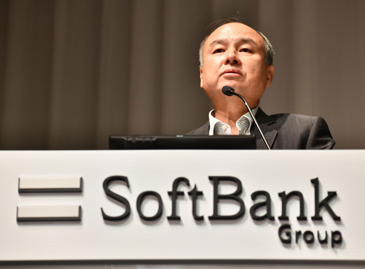 <i>TOSHIFUMI KITAMURA/AFP via Getty Images</i><br/>Softbank group CEO Masayoshi Son is pictured here.