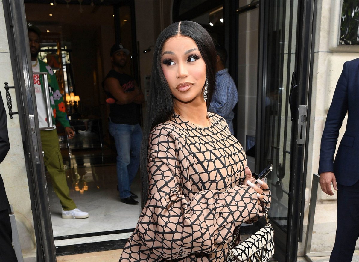 <i>KGC-320/441/STAR MAX/IPx/AP</i><br/>Cardi B is pictured here in Paris in July.