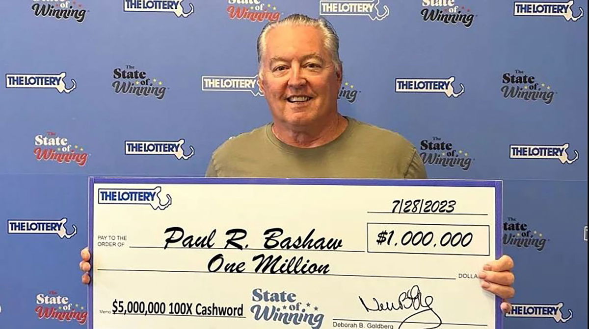 <i>Mass Lottery</i><br/>Paul Bashaw is heading into retirement with a jackpot of $1 million won just three days after giving notice to his boss.
