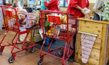 Trader Joe's says it’s not adding self-checkout lines to its stores. Pictured is Trader Joe's grocery store in Miami