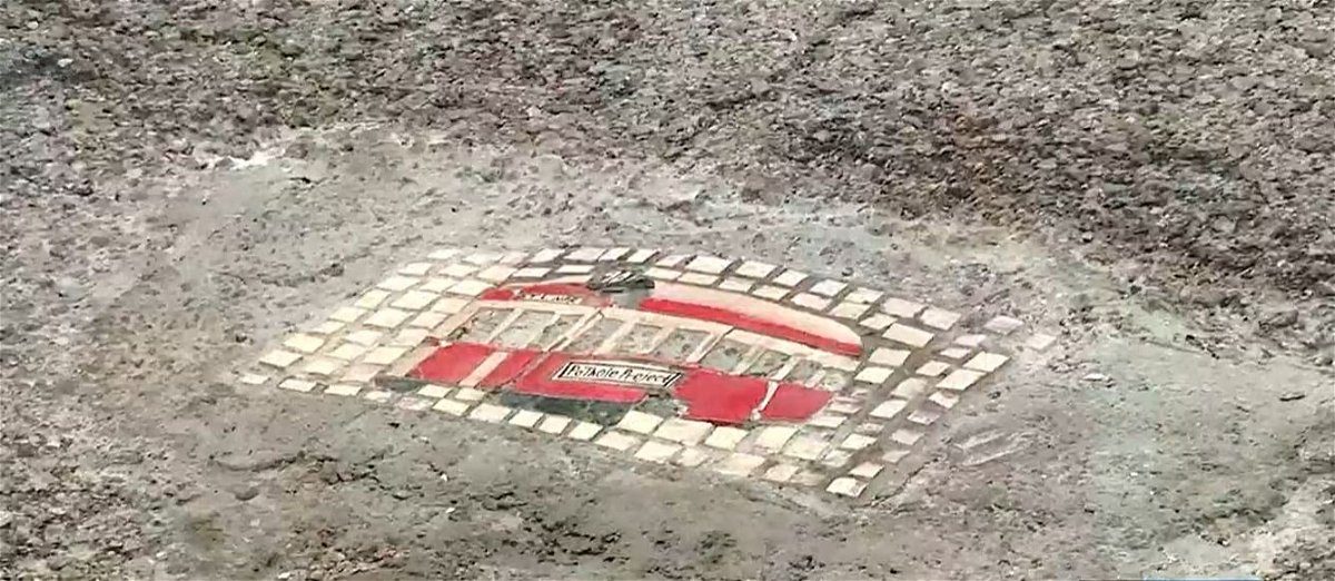 <i>KMOV</i><br/>Some St. Louis artists are hoping to solve the city’s pothole problem by filling them with cement and decorating them with mosaics.