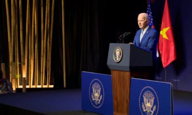 President Joe Biden is in Vietnam Sunday.