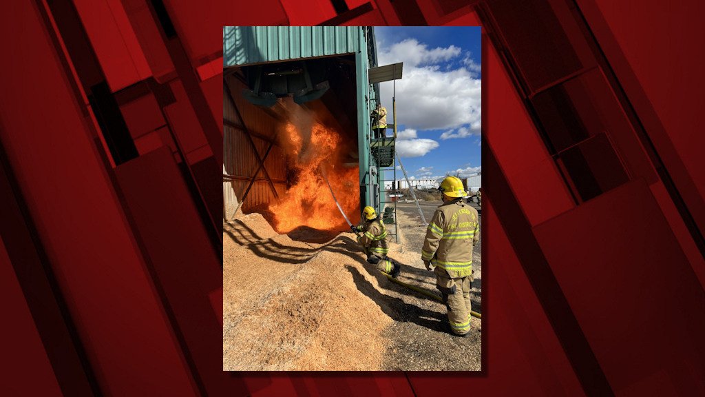 Jefferson County Fire and EMS crews helped Bright Wood Culver plant workers put out 2nd fire at wood chip bin