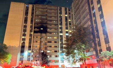 A fire at Euclid Beach Apartment complex destroyed multiple units.