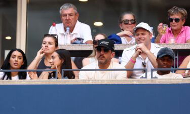 Aaron Rodgers was at Flushing Meadows to watch Novak Djokovic advance to the quarterfinals of the US Open.
