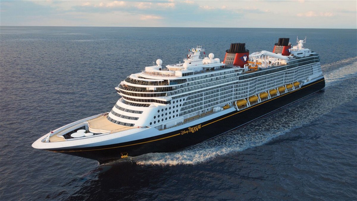 <i>Disney Cruise Line</i><br/>Water rides are becoming a must on cruise ships. AquaMouse: Curse of the Golden Egg will 