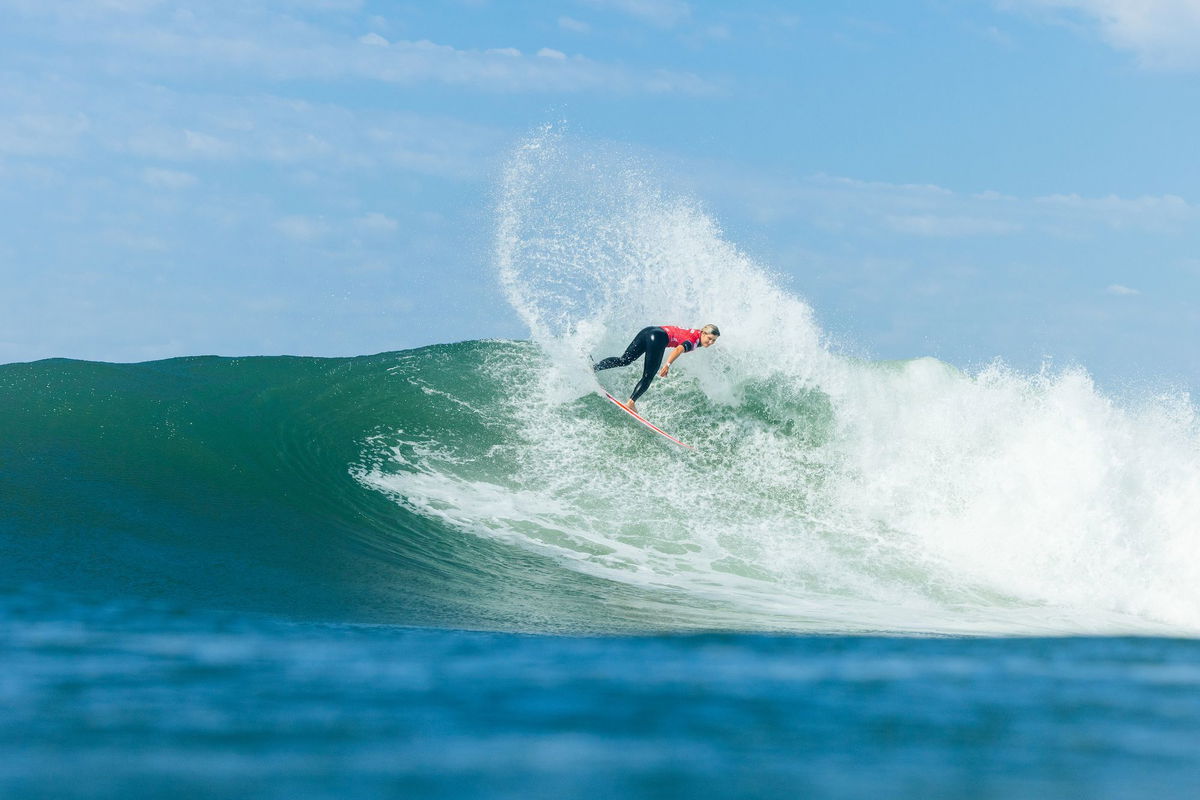 <i>Pat Nolan/World Surf League/Getty Images</i><br/>Marks also qualified for the 2024 Olympic Games.