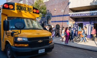 Students headed back to school in Brooklyn on Thursday