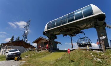 The French Alpine village of Saint-Firmin dismantled its ski lift in 2022 because of dwindling winter snows.